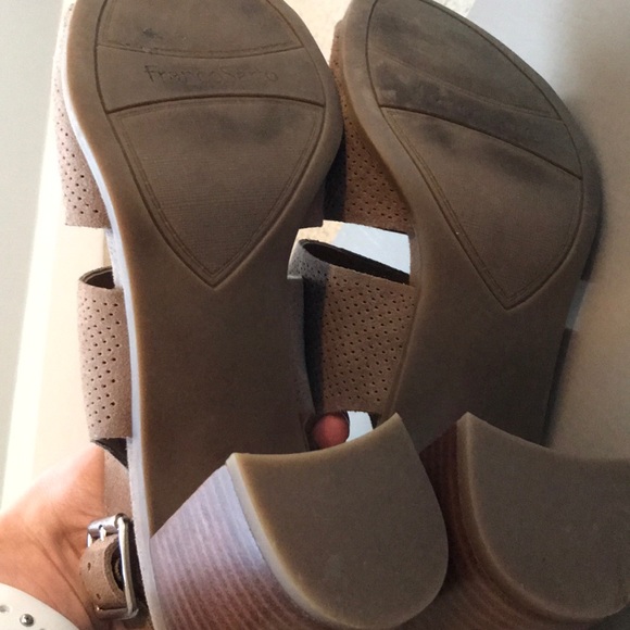 Franco sarto suede sandals - Picture 3 of 3